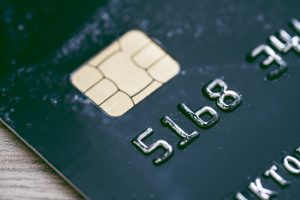 Most credit cards now come with a chip in addition to a magnetic stripe.