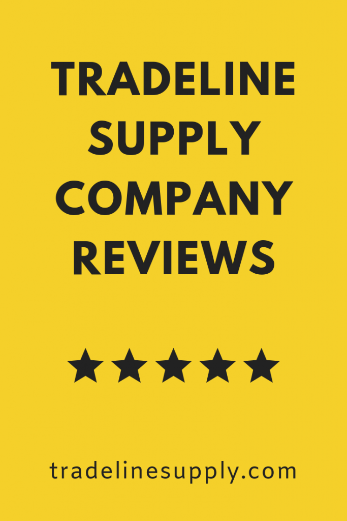 Tradeline Supply Company Reviews pinterest graphic