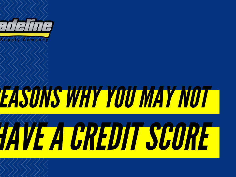 Reasons Why You May Not Have a Credit Score