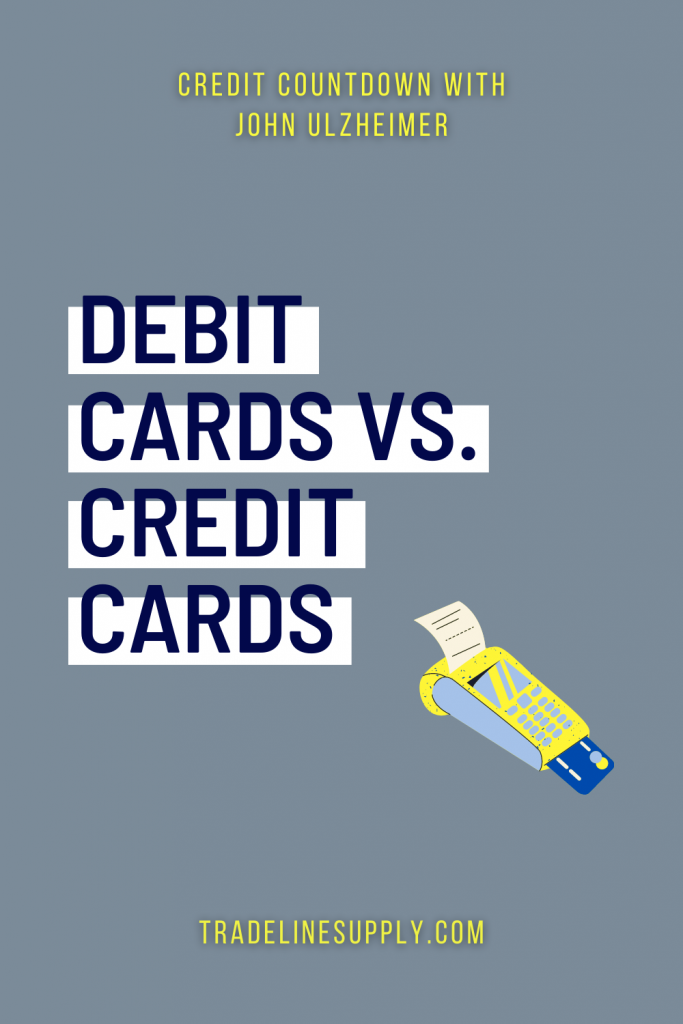 Debit Cards vs. Credit Cards - Pinterest