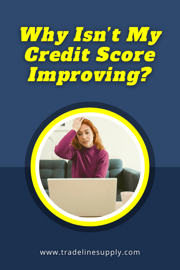 Why Isn’t My Credit Score Improving Here’s What to Do - Pinterest