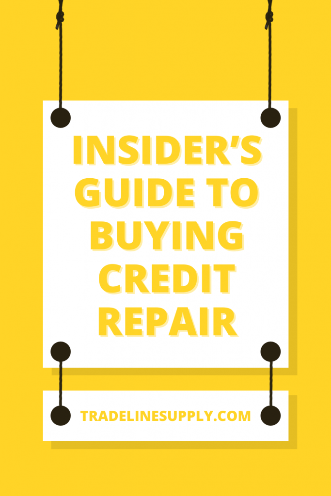 Insider’s Guide to Buying Credit Repair - Pinterest