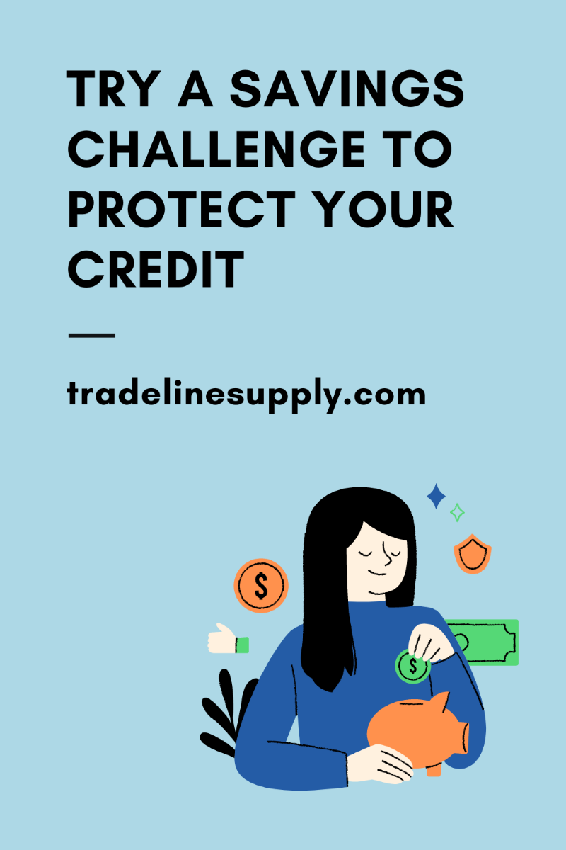 Want to Protect Your Credit Try a Savings Challenge - Pinterest