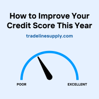 How to Improve Your Credit Score in 2024 | Tradeline Supply Company, LLC