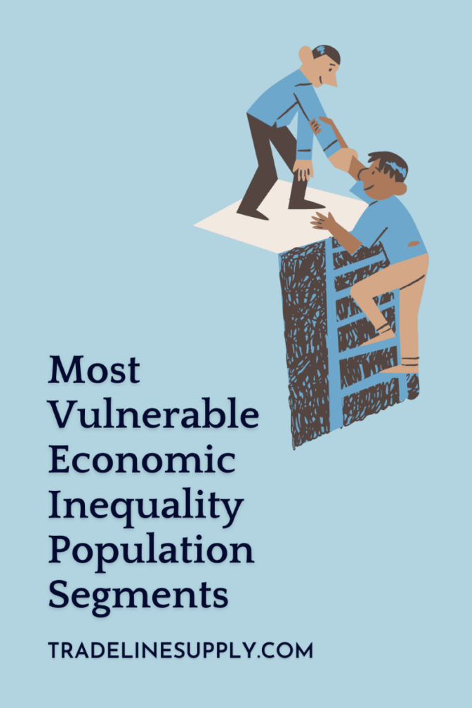 6 Most Vulnerable Economic Inequality Population Segments - Pinterest