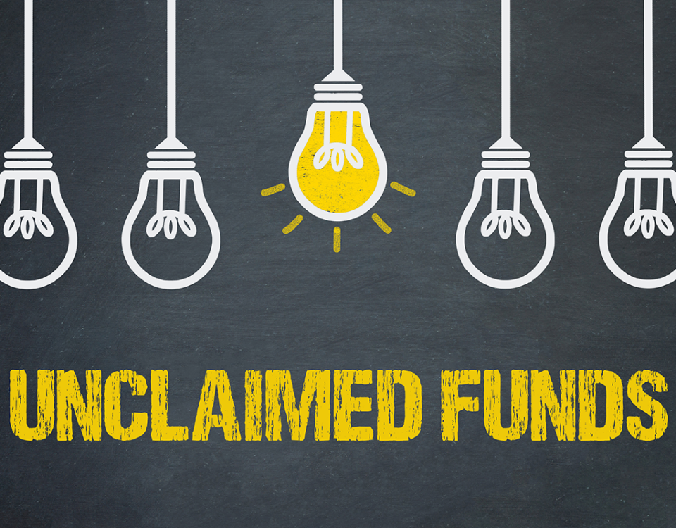 Unclaimed funds